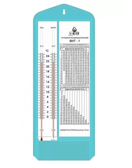 Гигрометр психрометрический ВИТ-1 0+25