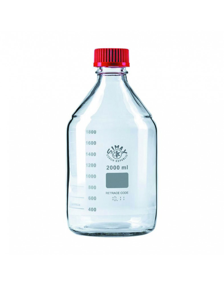 Бутыль для реагентов с винтовой крышкой и градуировкой 10000 мл ТС (SIMAX) (2070/R/10000)