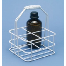 Корзина для бутылок, 4 квадратных места на 1 л бутылки (Drahtwarenfabrik)