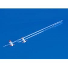 Мікробюретка з прямим тефлоновим краном 3/0,02 мл Чехія