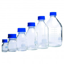 Бутиль д/реаг. з гвинтовою кришкою та град. 2000 мл, горло GL 45 (DURAN, Германия)