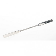 Шпатель лабораторний двосторонній 150 мм з нержавіючої сталі
