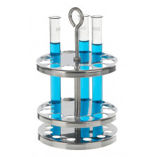 Штатив для пробірок круглий D= 20 мм 9 комірок Bochem Німеччина 8230