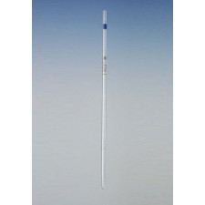 Піпетка мірна Мора з одною міткою (клас В)  без розширення 1-2-2 мл (Чехія)