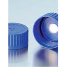 Крышка с тефл. мембраной к бутылям для реактивов GL 80 (DURAN, Германия) 