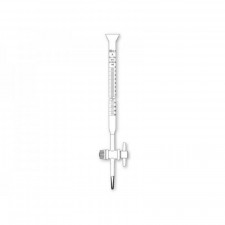 Бюретка з прямим тефлоновим краном розширена клас А 10-0,05 мл Чехія