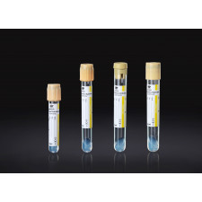 Пробирка для крови AMED 13х100 мм стерильная (6 мл, желтая крышка, с гелем и активатором свертывания) уп.100 шт