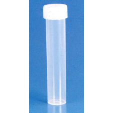 Пробирка V=20 мл с плоским дном и винтовой крышкой полипропиленовая уп. 100 шт.