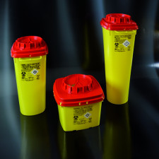 Контейнер для медичних відходів 5 л квадратний Aptaca S.p.A. 8050