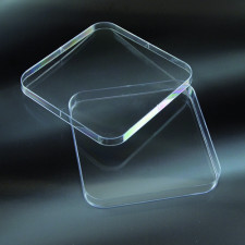 Чашка Петрі d=120 мм квадратна ПС асептична Aptaca S.p.A. 270 штук в уп.