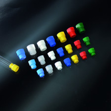 Пробка для пробірок 12 мм ПЕ білі 1000 штук в уп.