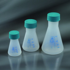 Колба конічна Ерленмейера 100 мл ПП з гвинтовою кришкою Aptaca S.p.A 12102