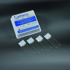 Скло предметне 76х26 мм із білим полем для запису Aptaca S.p.A. 72 штук в уп.
