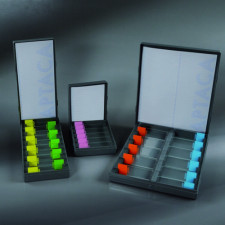 Бокс для зберігання предметного скла (100 лунок) Aptaca S.p.A. 13073