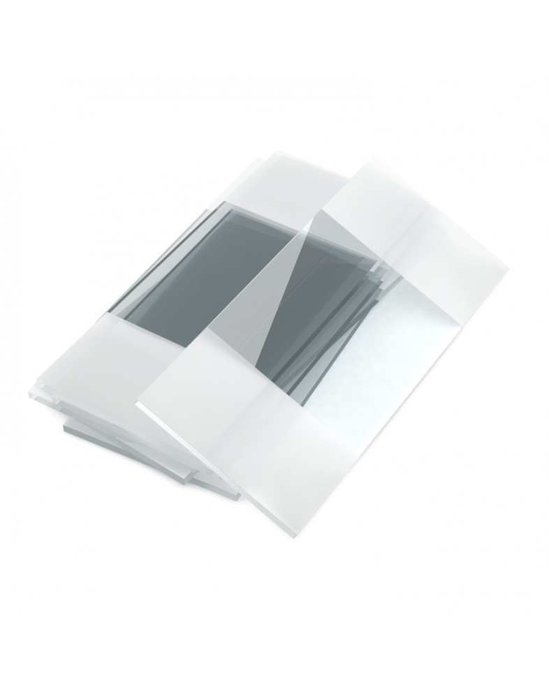 Стекло предметное 25,4 х 76,2 с белым полем на одной стороне стекла 7105 «Labexpert»