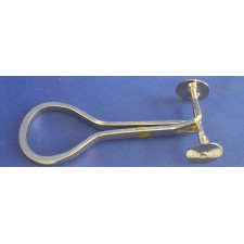 Зажим Мора металлический пружинный 60 мм 