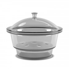 Эксикатор стеклянный без крана (светлое стекло) d=240 мм