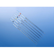 Мерная пипетка с градуировкой, класс В, 10 мл. полный слив, Чехия